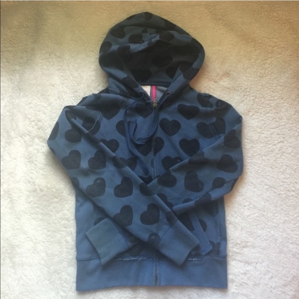 Victoria Secret Blue Zip Up